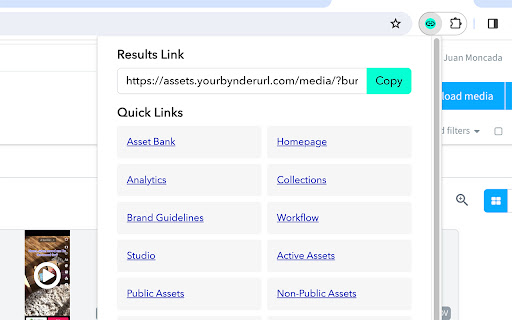 BURLIE Bynder URL Initiator Extension from Chrome web store to be run with OffiDocs Chromium online BURLIE Bynder URL Initiator Extension from Chrome web store to be run with OffiDocs Chromium online