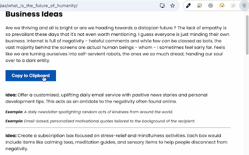 Business Ideas from Chrome web store to be run with OffiDocs Chromium online Business Ideas from Chrome web store to be run with OffiDocs Chromium online