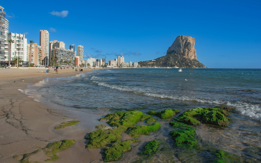 Calpe Beach with Peñón de Ifach under Blue Skies from Chrome web store to be run with OffiDocs Chromium online Calpe Beach with Peñón de Ifach under Blue Skies from Chrome web store to be run with OffiDocs Chromium online