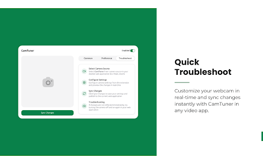 CamTuner from Chrome web store to be run with OffiDocs Chromium online CamTuner from Chrome web store to be run with OffiDocs Chromium online