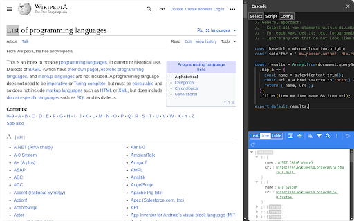 Cascade from Chrome web store to be run with OffiDocs Chromium online Cascade from Chrome web store to be run with OffiDocs Chromium online