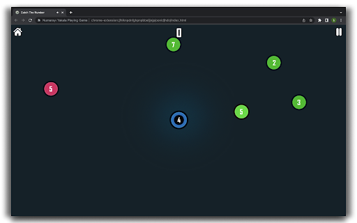 Catch the Number HTML5 Game from Chrome web store to be run with OffiDocs Chromium online Catch the Number HTML5 Game from Chrome web store to be run with OffiDocs Chromium online