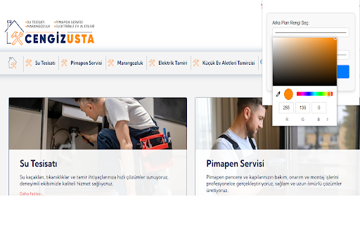 Cengiz Usta from Chrome web store to be run with OffiDocs Chromium online Cengiz Usta from Chrome web store to be run with OffiDocs Chromium online