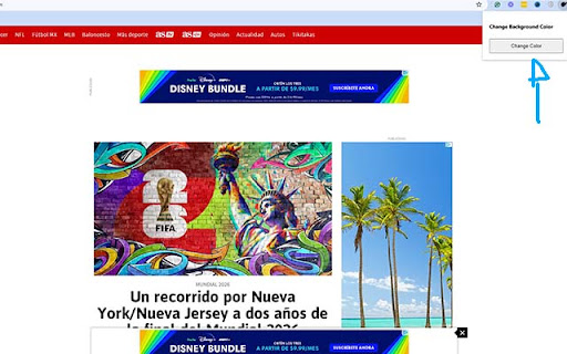 Change Background Color from Chrome web store to be run with OffiDocs Chromium online Change Background Color from Chrome web store to be run with OffiDocs Chromium online