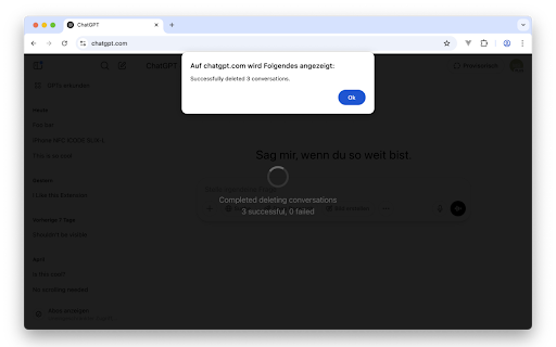 ChatGPT Auto Cleaner from Chrome web store to be run with OffiDocs Chromium online ChatGPT Auto Cleaner from Chrome web store to be run with OffiDocs Chromium online