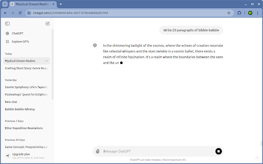 ChatGPT Disable Auto Scroll FREE from Chrome web store to be run with OffiDocs Chromium online ChatGPT Disable Auto Scroll FREE from Chrome web store to be run with OffiDocs Chromium online