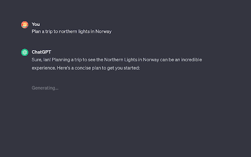 ChatGPT Generation Buffer from Chrome web store to be run with OffiDocs Chromium online ChatGPT Generation Buffer from Chrome web store to be run with OffiDocs Chromium online