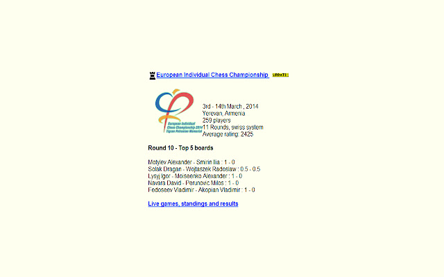 Chess News from Chrome web store to be run with OffiDocs Chromium online Chess News from Chrome web store to be run with OffiDocs Chromium online