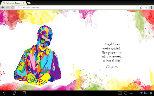 Chico Xavier Caridade cores from Chrome web store to be run with OffiDocs Chromium online Chico Xavier Caridade cores from Chrome web store to be run with OffiDocs Chromium online