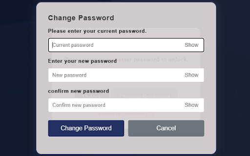 Chrome Browser Security Locker (chrome password lock) from Chrome web store to be run with OffiDocs Chromium online Chrome Browser Security Locker (chrome password lock) from Chrome web store to be run with OffiDocs Chromium online
