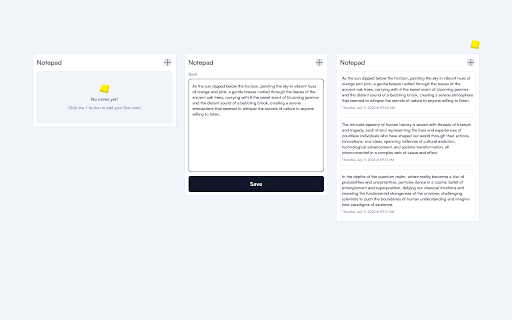Chrome Notepad from Chrome web store to be run with OffiDocs Chromium online Chrome Notepad from Chrome web store to be run with OffiDocs Chromium online