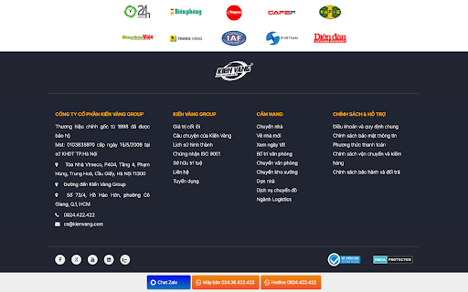 Chuyển Nhà Kiến Vàng (by Kienvang.com) from Chrome web store to be run with OffiDocs Chromium online Chuyển Nhà Kiến Vàng (by Kienvang.com) from Chrome web store to be run with OffiDocs Chromium online