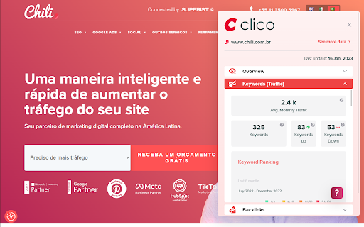 Clico The All in One Plugin for Comprehensive Domain Insights from Chrome web store to be run with OffiDocs Chromium online Clico The All in One Plugin for Comprehensive Domain Insights from Chrome web store to be run with OffiDocs Chromium online