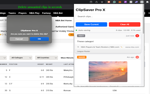 ClipSaver Pro X from Chrome web store to be run with OffiDocs Chromium online ClipSaver Pro X from Chrome web store to be run with OffiDocs Chromium online