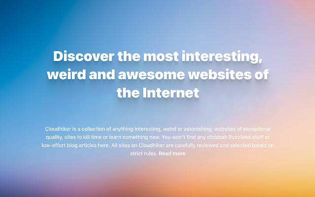Cloudhiker from Chrome web store to be run with OffiDocs Chromium online Cloudhiker from Chrome web store to be run with OffiDocs Chromium online
