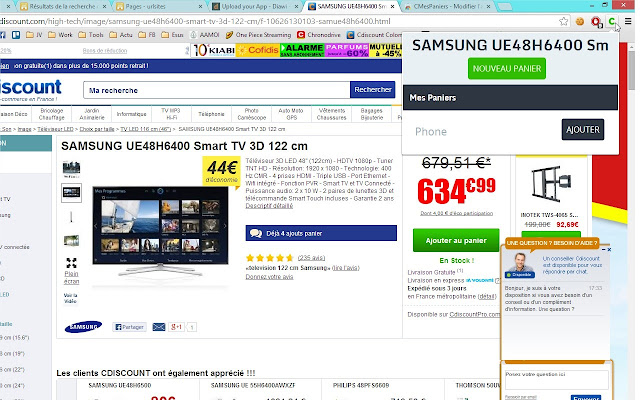 CMesPaniers from Chrome web store to be run with OffiDocs Chromium online CMesPaniers from Chrome web store to be run with OffiDocs Chromium online