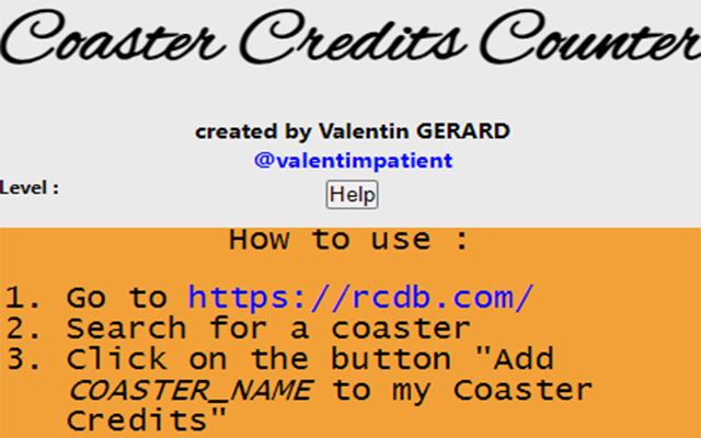 Coaster Credits Counter from Chrome web store to be run with OffiDocs Chromium online Coaster Credits Counter from Chrome web store to be run with OffiDocs Chromium online