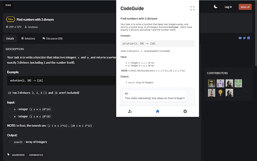 CodeGuide from Chrome web store to be run with OffiDocs Chromium online CodeGuide from Chrome web store to be run with OffiDocs Chromium online