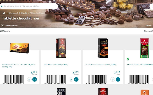 Codes Barres pour CoursesU.com from Chrome web store to be run with OffiDocs Chromium online Codes Barres pour CoursesU.com from Chrome web store to be run with OffiDocs Chromium online