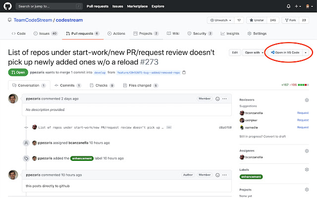 CodeStream in IDE collaboration from Chrome web store to be run with OffiDocs Chromium online CodeStream in IDE collaboration from Chrome web store to be run with OffiDocs Chromium online