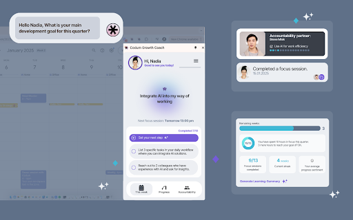Codums Growth Coach from Chrome web store to be run with OffiDocs Chromium online Codums Growth Coach from Chrome web store to be run with OffiDocs Chromium online