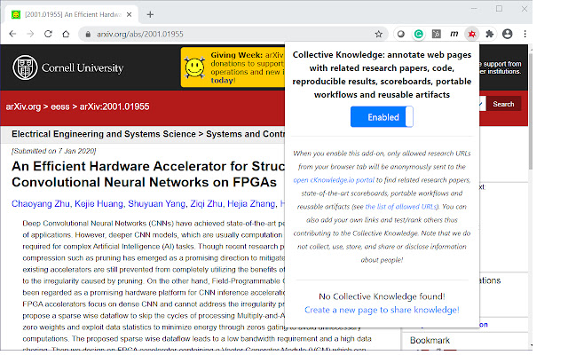 Collective Knowledge from Chrome web store to be run with OffiDocs Chromium online Collective Knowledge from Chrome web store to be run with OffiDocs Chromium online