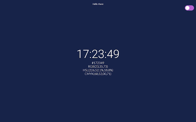 Color Clock from Chrome web store to be run with OffiDocs Chromium online Color Clock from Chrome web store to be run with OffiDocs Chromium online