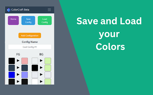 ColorCraft from Chrome web store to be run with OffiDocs Chromium online ColorCraft from Chrome web store to be run with OffiDocs Chromium online