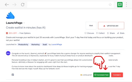 Comment Fast AI Comment Generator for Social Media from Chrome web store to be run with OffiDocs Chromium online Comment Fast AI Comment Generator for Social Media from Chrome web store to be run with OffiDocs Chromium online