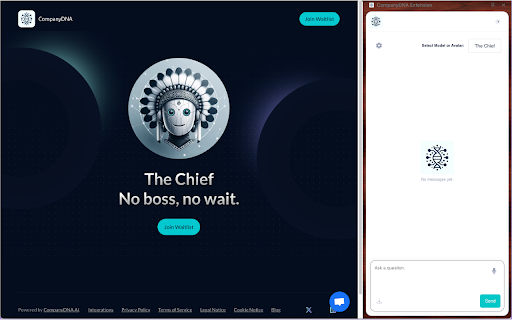 CompanyDNA Extension from Chrome web store to be run with OffiDocs Chromium online CompanyDNA Extension from Chrome web store to be run with OffiDocs Chromium online