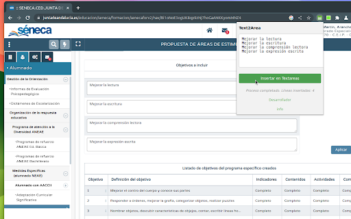 Completar cuadros de texto from Chrome web store to be run with OffiDocs Chromium online Completar cuadros de texto from Chrome web store to be run with OffiDocs Chromium online