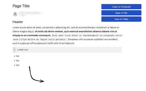 Confluence to Markdown from Chrome web store to be run with OffiDocs Chromium online Confluence to Markdown from Chrome web store to be run with OffiDocs Chromium online