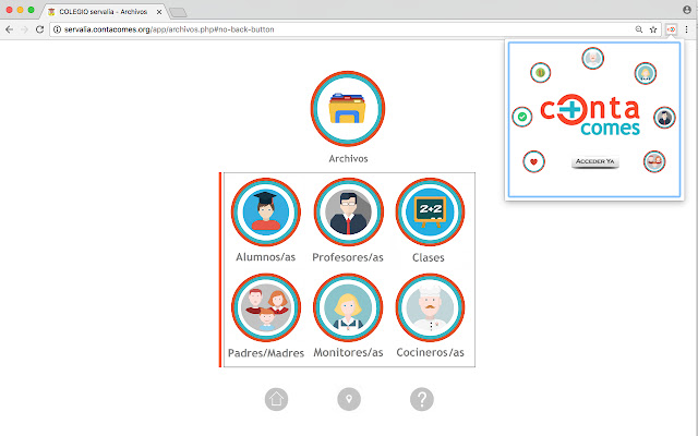 Contacomes from Chrome web store to be run with OffiDocs Chromium online Contacomes from Chrome web store to be run with OffiDocs Chromium online