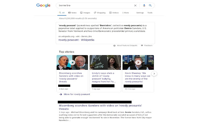 Convert Bernie Bros to Rowdy Peasants from Chrome web store to be run with OffiDocs Chromium online Convert Bernie Bros to Rowdy Peasants from Chrome web store to be run with OffiDocs Chromium online