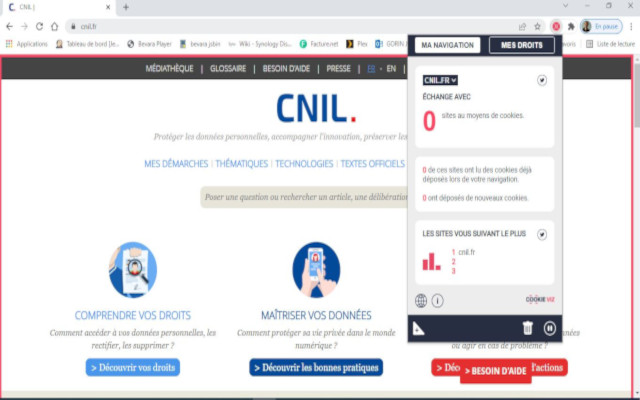 CookieViz extension from Chrome web store to be run with OffiDocs Chromium online CookieViz extension from Chrome web store to be run with OffiDocs Chromium online