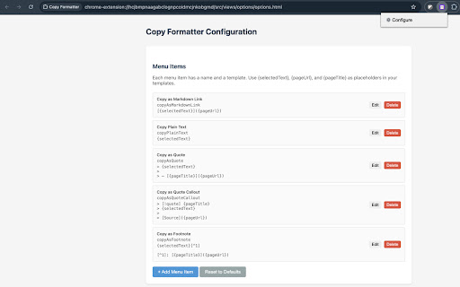 Copy Formatter from Chrome web store to be run with OffiDocs Chromium online Copy Formatter from Chrome web store to be run with OffiDocs Chromium online