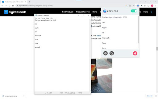 CopyPro from Chrome web store to be run with OffiDocs Chromium online CopyPro from Chrome web store to be run with OffiDocs Chromium online