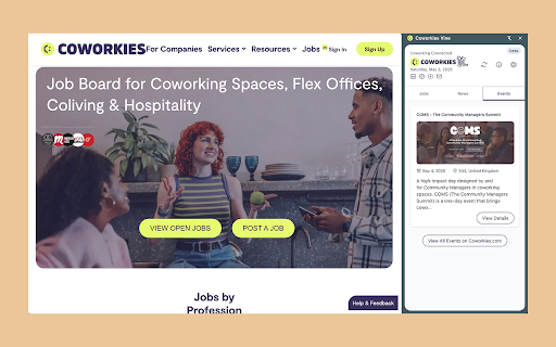 Coworkies Vine from Chrome web store to be run with OffiDocs Chromium online Coworkies Vine from Chrome web store to be run with OffiDocs Chromium online