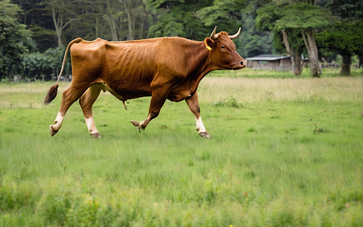 Cow running on the grassland from Chrome web store to be run with OffiDocs Chromium online Cow running on the grassland from Chrome web store to be run with OffiDocs Chromium online