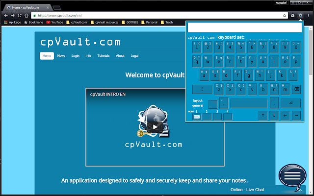 cpVault.com Virtual Keyboard from Chrome web store to be run with OffiDocs Chromium online cpVault.com Virtual Keyboard from Chrome web store to be run with OffiDocs Chromium online
