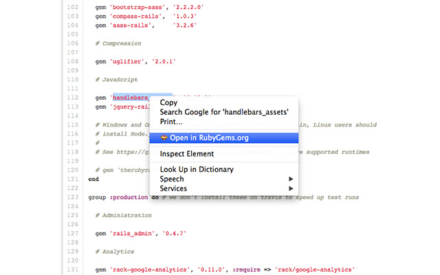 Crank for Rubygems from Chrome web store to be run with OffiDocs Chromium online Crank for Rubygems from Chrome web store to be run with OffiDocs Chromium online
