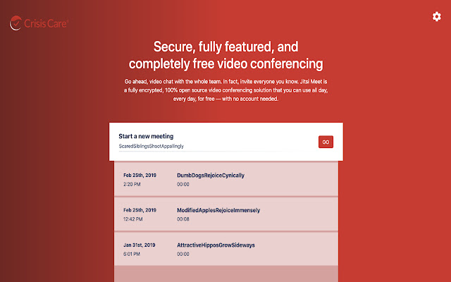 Crisiscare Streamer from Chrome web store to be run with OffiDocs Chromium online Crisiscare Streamer from Chrome web store to be run with OffiDocs Chromium online