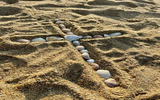 Cross wallpaper from seashells and sand trwn stones from Chrome web store to be run with OffiDocs Chromium online Cross wallpaper from seashells and sand trwn stones from Chrome web store to be run with OffiDocs Chromium online
