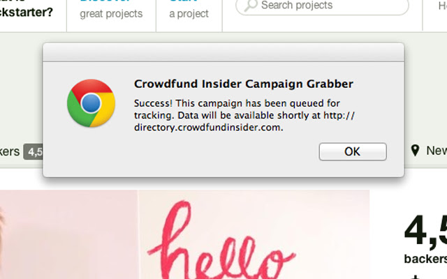 Crowdfund Insider Campaign Bot from Chrome web store to be run with OffiDocs Chromium online Crowdfund Insider Campaign Bot from Chrome web store to be run with OffiDocs Chromium online