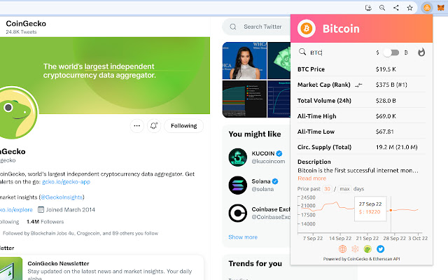 Crypto Explorer from Chrome web store to be run with OffiDocs Chromium online Crypto Explorer from Chrome web store to be run with OffiDocs Chromium online