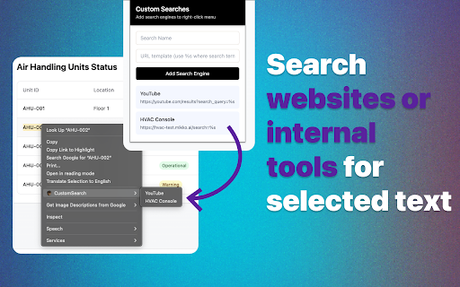 CustomSearch from Chrome web store to be run with OffiDocs Chromium online CustomSearch from Chrome web store to be run with OffiDocs Chromium online