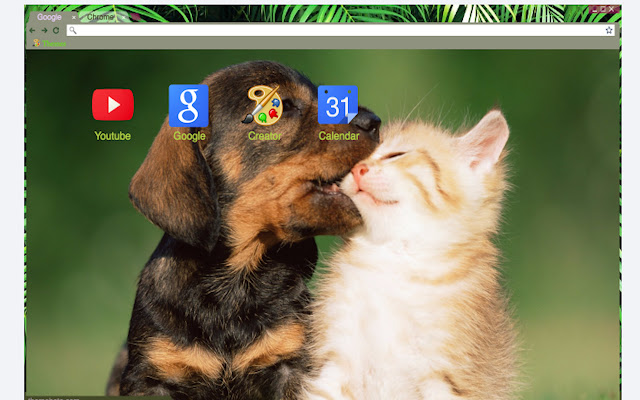 Cute A CatPuppy Theme from Chrome web store to be run with OffiDocs Chromium online Cute A CatPuppy Theme from Chrome web store to be run with OffiDocs Chromium online
