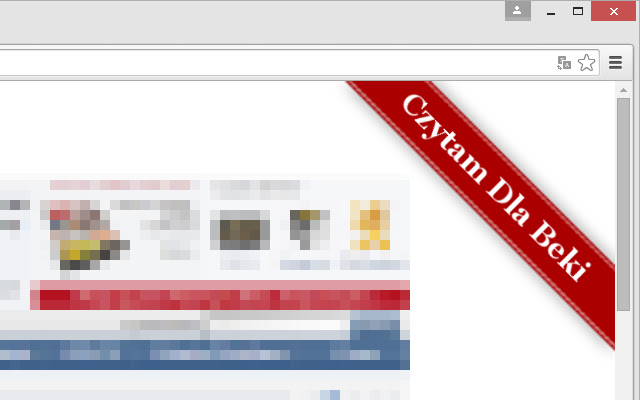 Czytam Prawicowe Strony Dla Beki from Chrome web store to be run with OffiDocs Chromium online Czytam Prawicowe Strony Dla Beki from Chrome web store to be run with OffiDocs Chromium online