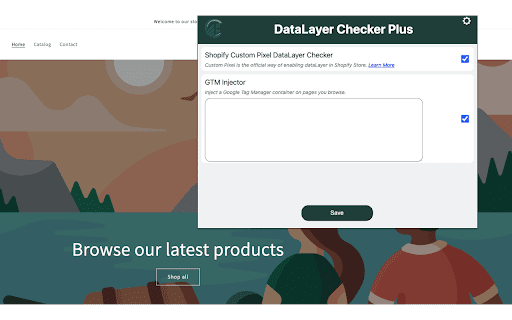 DataLayer Checker Plus from Chrome web store to be run with OffiDocs Chromium online DataLayer Checker Plus from Chrome web store to be run with OffiDocs Chromium online