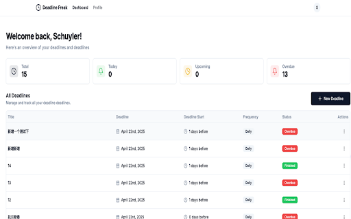 DDL Freak from Chrome web store to be run with OffiDocs Chromium online DDL Freak from Chrome web store to be run with OffiDocs Chromium online